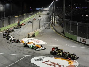 Đua F1 ở Singapore. (Nguồn: espnf1.com)