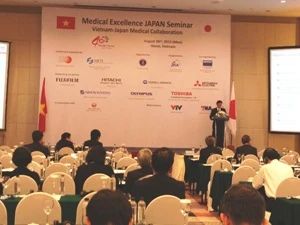 Hội thảo hợp tác y tế Việt-Nhật. (Ảnh: PV/Vietnam+)