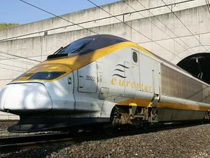 Tàu của Công ty quản lý đường hầm Eurotunnel. (Nguồn: Internet)