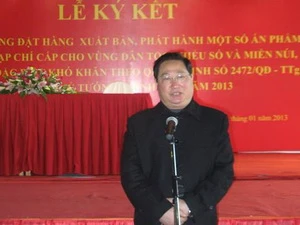 Bộ trưởng, Chủ nhiệm Ủy ban Dân tộc Giàng Seo Phử.