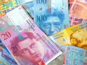 Ngân hàng Thụy Sĩ quyết tâm giữ ổn định đồng franc