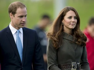 Hoàng tử William và Công nương Catherine. (Nguồn: AFP)