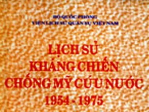 Ra mắt bộ Lịch sử kháng chiến chống Mỹ cứu nước