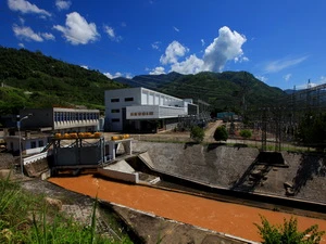 Nhà máy thủy điện Đa Nhim ở huyện Ninh Sơn, tỉnh Ninh Thuận. (Ảnh: Ngọc Hà/TTXVN)