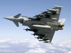Máy bay chiến đấu phản lực Eurofighter-Typhoon của BAE. (Nguồn: Internet)