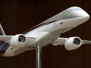 Mô hình máy bay MRJ. (Nguồn: Internet)