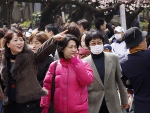 Người dân Nhật Bản. (Nguồn: AFP/TTXVN)