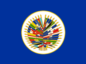 Cờ của Tổ chức các nước châu Mỹ (OAS). (Nguồn: Internet)