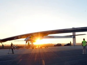 Máy bay chạy năng lượng Mặt Trời. (Nguồn: Getty)