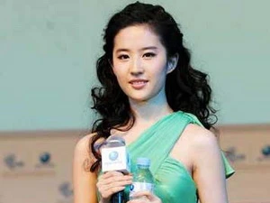Nữ diễn viên Lưu Diệc Phi. (Nguồn: TT&VH/Vietnam+)
