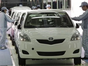 Một dây chuyền sản xuất của Toyota. (Nguồn: AP)