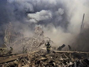 Quang cảnh sau vụ tấn công 11/9/2001. (Nguồn: Tạp chí Time)