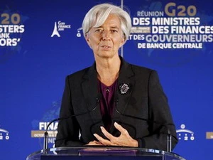 Tổng Giám đốc IMF Christine Lagarde cuộc họp. (Nguồn: Reuters)