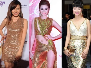 Hot girl Midu, siêu mẫu Ngọc Oanh, người đẹp Giáng My "hút" mọi ống kính trong những bộ váy sexy. (Nguồn: Đẹp/Vietnam+)