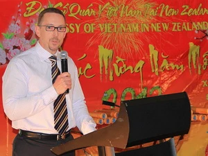 Giáo sư Neil Quigley, Chủ tịch Hội Hữu nghị New Zealand-Việt Nam. (Nguồn: Đại sứ quán Việt Nam tại New Zealand )