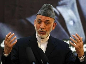 Tổng thống Hamid Karzai. (Nguồn: Reuters)