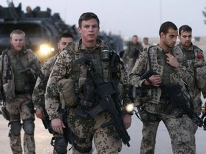 Lực lượng ISAF tại Afghanistan. (Nguồn: Reuters)