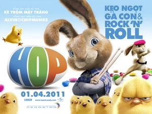 Nhân vật chính của "Hop" là một chú thỏ Phục sinh (Nguồn: Megastar).