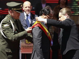 Ông Gustavo Petro trong lễ nhậm chức (Nguồn: Al Jazeera)