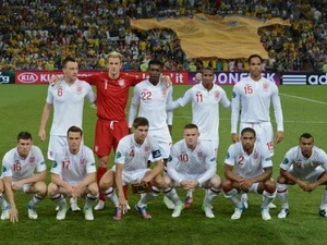 Đội tuyển Anh tại EURO 2012 (Nguồn: AFP)