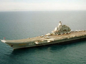 Tàu tuần dương "Đô đốc Kuznetsov" (Nguồn: RIA)