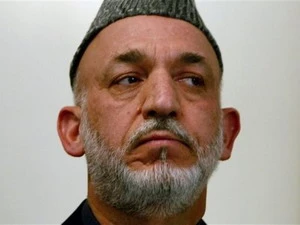 Ông Hamid Karzai tại cuộc họp báo, tại Kabul, Afghanistan ngày thứ ba 20 Tháng 10, 2009. (Ảnh:daylife.com)