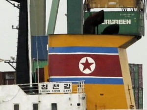 Panama phạt tàu chở hàng Chong Chon Gang. (Nguồn: AFP)