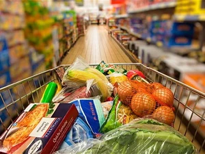 Giá thực phẩm tăng 4,8% và giá các loại rau quả cũng tăng nhẹ so với tháng trước. (Nguồn: telegraph.co.uk)