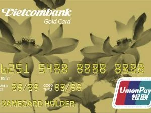 Thẻ tín dụng quốc tế Vietcombank UnionPay.