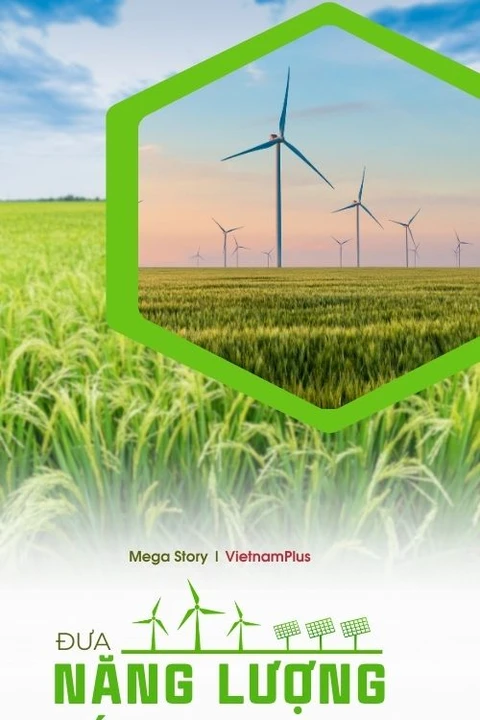 Đưa năng lượng tái tạo vào canh tác nông nghiệp ở Đồng bằng sông
