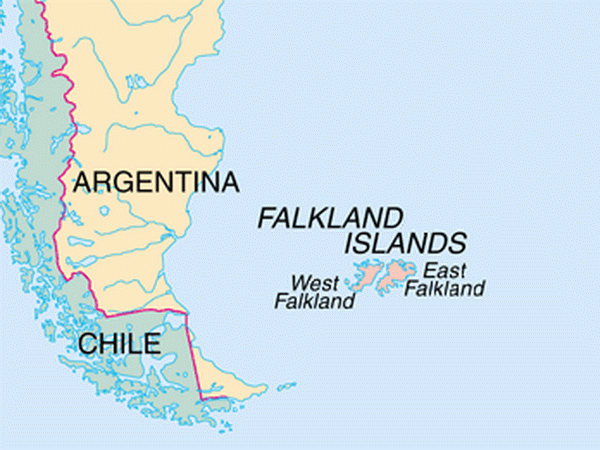 Khu vực tranh chấp giữa Anh và Argentina. (Nguồn: analisidifesa.it)