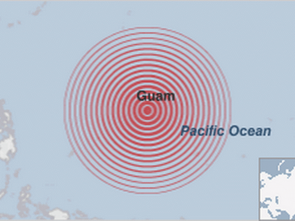 Động đất mạnh 7,1 độ Richter ở ngoài khơi đảo Guam