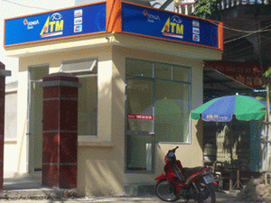 Một máy ATM của DongA Bank. (Ảnh: Internet)