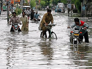 Lũ lụt ở Pakistan. (Ảnh: Internet).