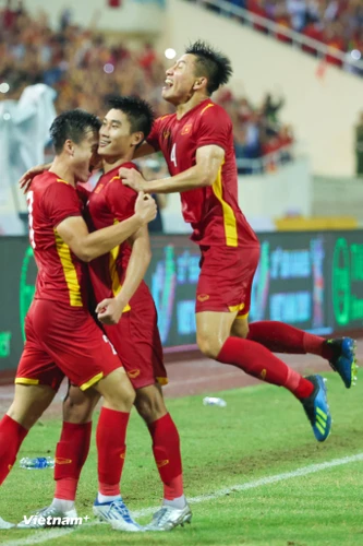 U23 Việt Nam đã trải qua kỳ SEA Games 31 đáng nhớ trên sân nhà. (Ảnh: Hải An/Vietnam+)