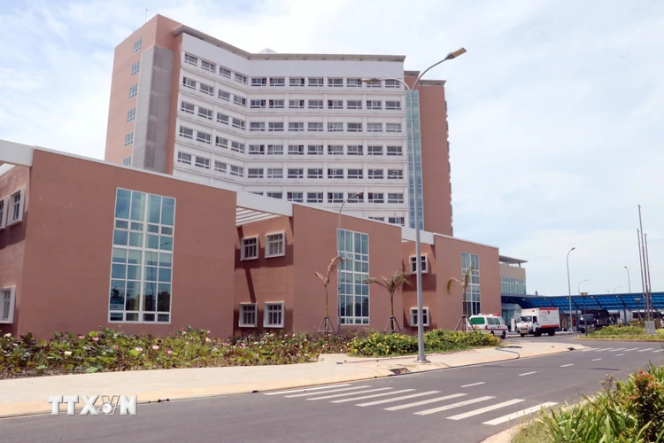 Bệnh viện Vũng Tàu hoạt động chính từ ngày 19/3/2022. (Ảnh: Đoàn Mạnh Dương/TTXVN)