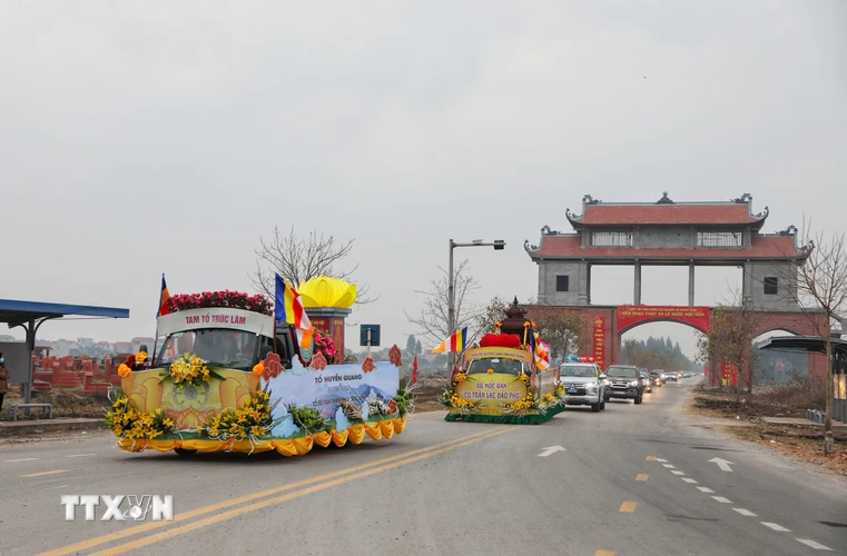 Hội Tây Yên Tử là một trong những hoạt động nằm trong khuôn khổ Tuần Văn hóa-Du lịch tỉnh Bắc Giang năm 2023. (Ảnh: Danh Lam/TTXVN)