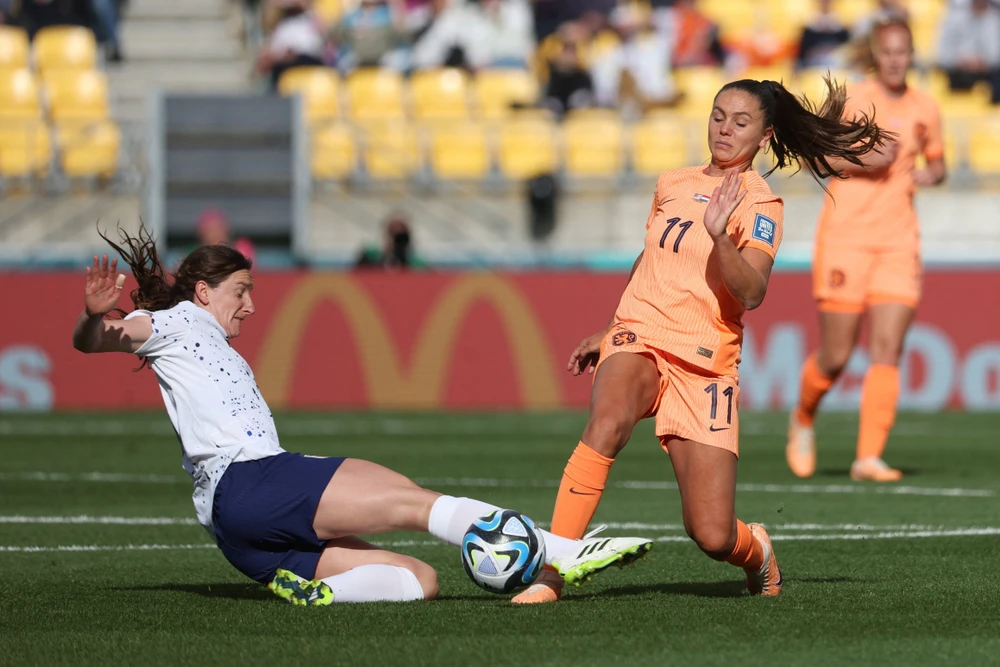 Mỹ và Hà Lan bất phân thắng phụ ở 'đại chiến' bên trên World Cup Nữ 2023 hình họa 7
