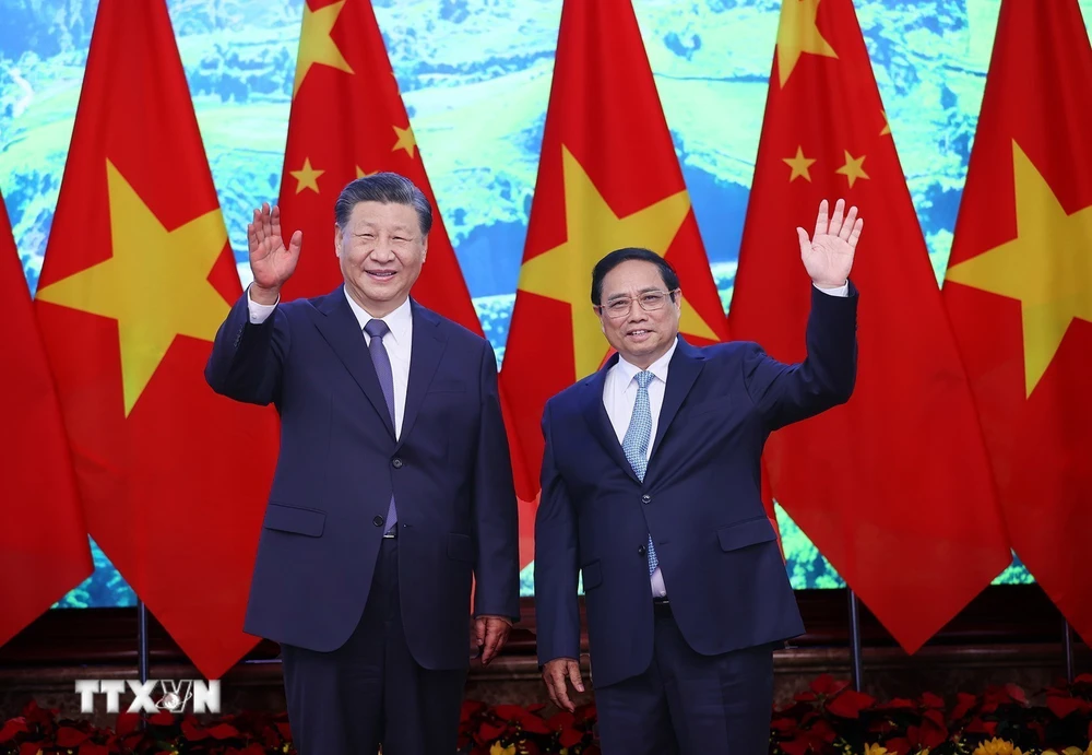 Thủ tướng Phạm Minh Chính hội kiến Tổng Bí thư, Chủ tịch nước Trung Quốc- Ảnh 2.
