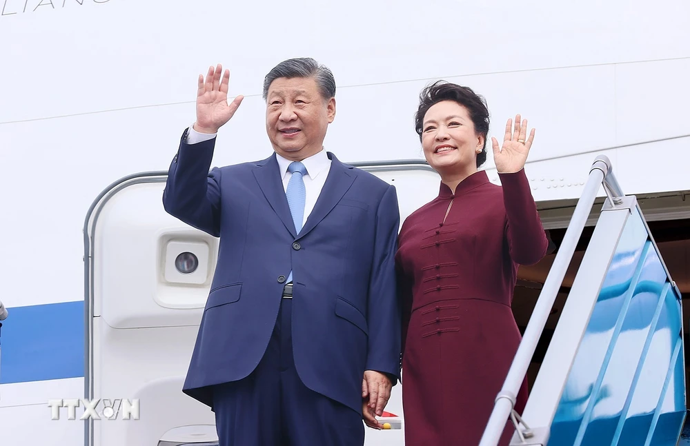Tổng Bí thư, Chủ tịch nước Trung Quốc Tập Cận Bình thăm Việt Nam- Ảnh 2.