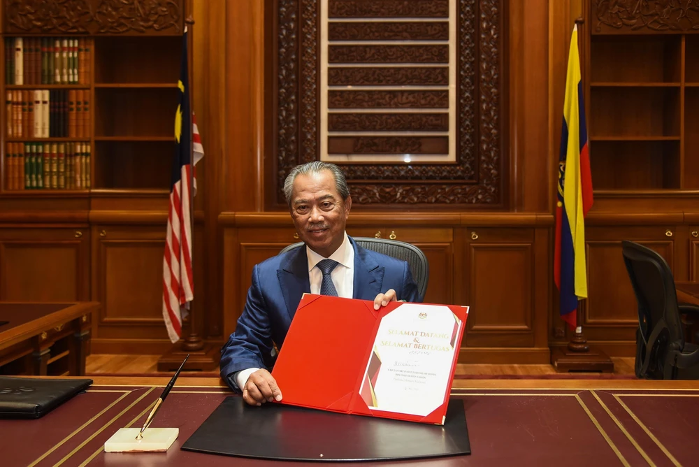 Tân Thủ tướng Malaysia Muhyiddin Yassin. (Ảnh: AFP/TTXVN)