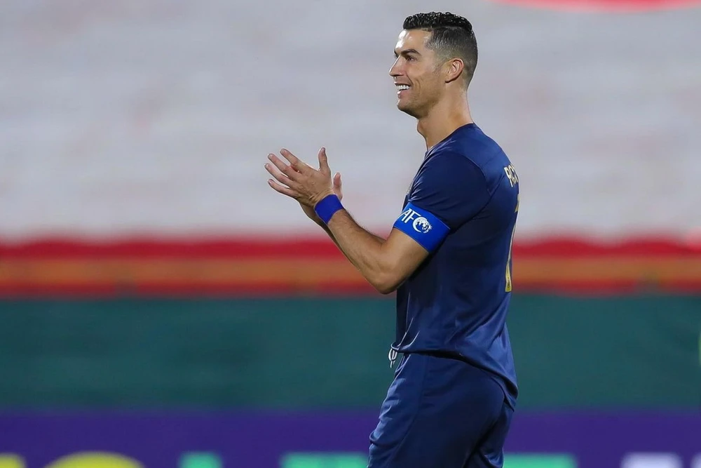 Cristiano Ronaldo làm nên điều chưa từng có trong lịch sử bóng đá |  Vietnam+ (VietnamPlus)