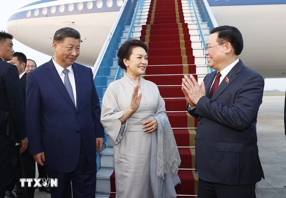 Tổng Bí thư, Chủ tịch nước Trung Quốc kết thúc tốt đẹp chuyến thăm Việt Nam- Ảnh 6.