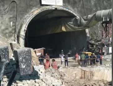 Ấn Độ: Sập đường hầm đang xây dựng, ít nhất 40 công nhân mắc kẹt- Ảnh 1.
