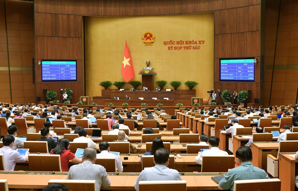 Đợt 2 của Kỳ họp thứ 6, Quốc hội khóa XV sẽ diễn ra từ ngày 20/11 đến ngày 29/11. (Ảnh: CTV/Vietnam+)