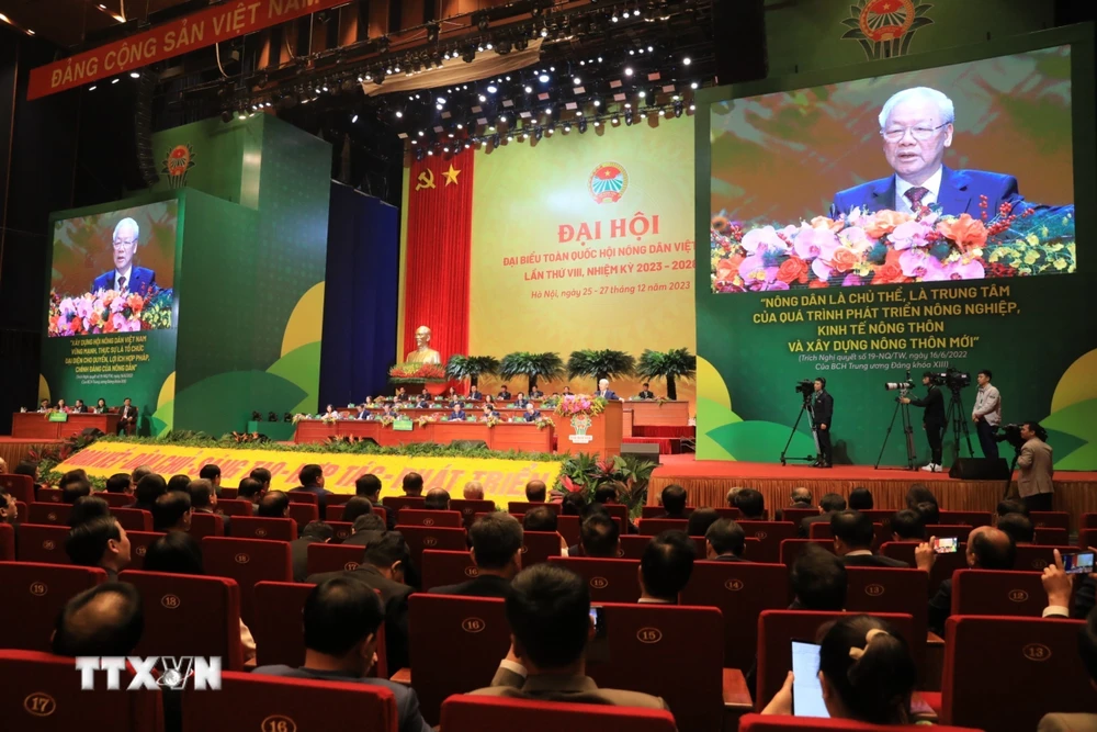 Tổng Bí thư Nguyễn Phú Trọng: Hướng mạnh về cơ sở, khơi dậy ý chí, khát vọng của nông dân - Ảnh 4.