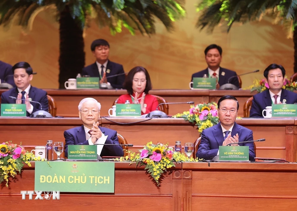 Tổng Bí thư Nguyễn Phú Trọng: Hướng mạnh về cơ sở, khơi dậy ý chí, khát vọng của nông dân - Ảnh 2.