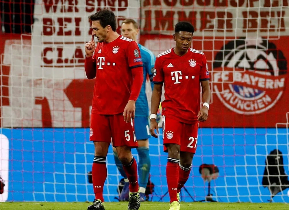 Bayerrn Munich chia tay Champions League. (Nguồn: Reuters)