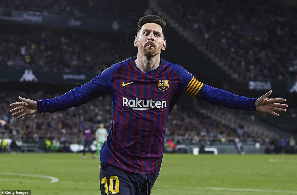 Messi lại lập được hat-trick để giúp Barcelona chiến thắng.