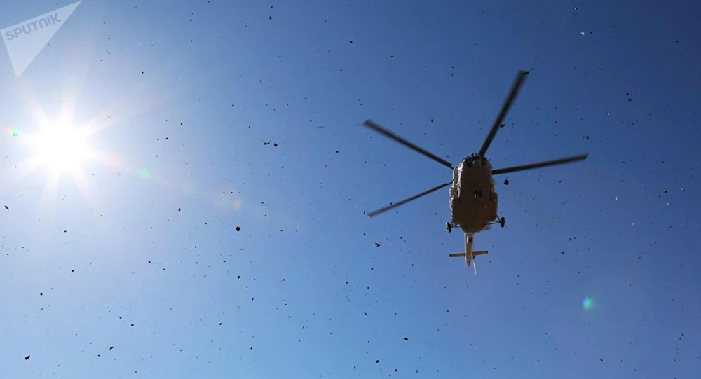 Máy bay trực thăng quân sự chở 13 người bị rơi tại Kazakhstan